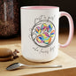 Just A Girl Who Loves Dogs Two-Tone Coffee Mugs, 15oz | Great Gift For Her | Birthday, Valentine's Day, Any Day!