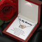 Bump to Bliss: Interlocking Hearts Necklace for Mommy-To-Be
