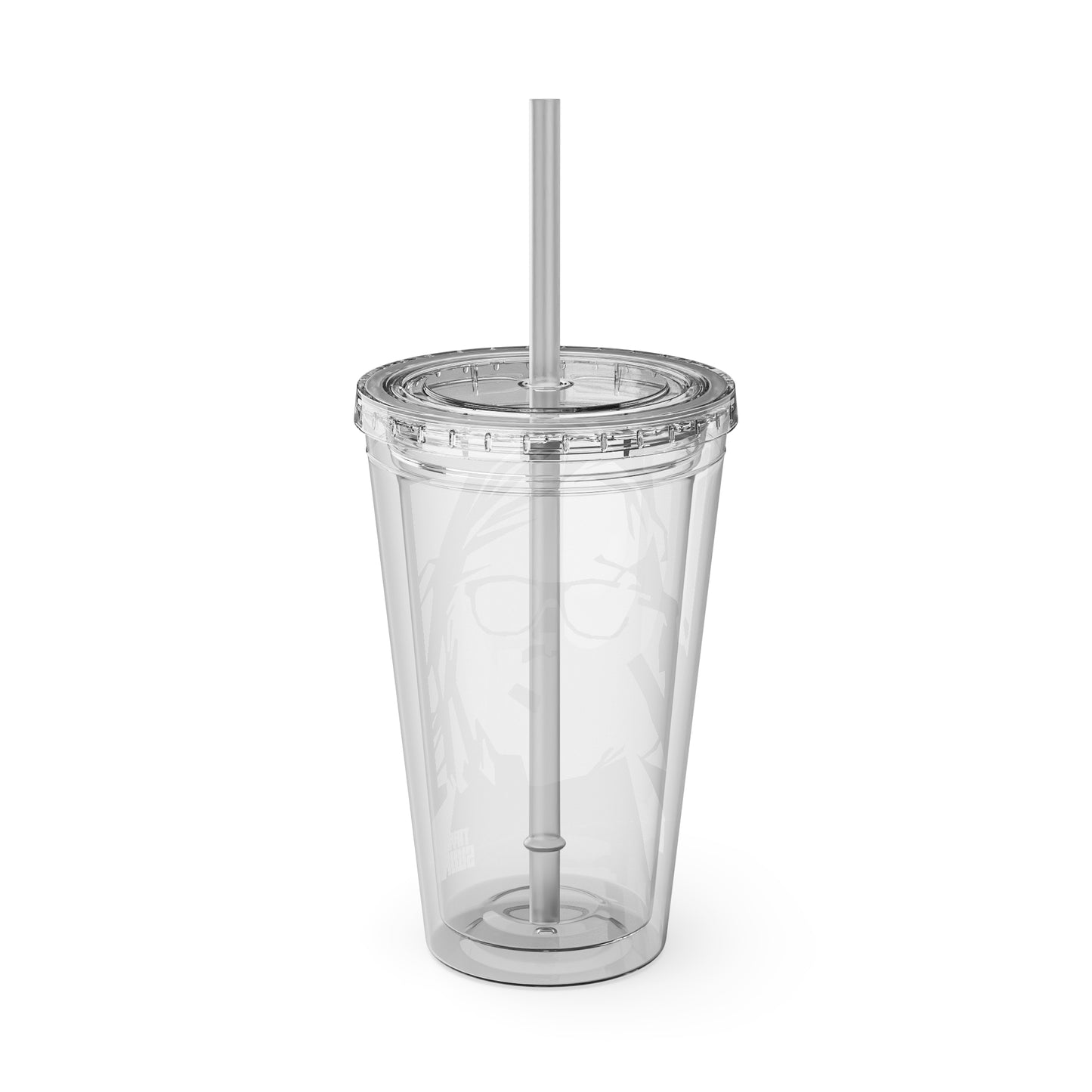 Swift Artistic Portrait Clear Tumbler