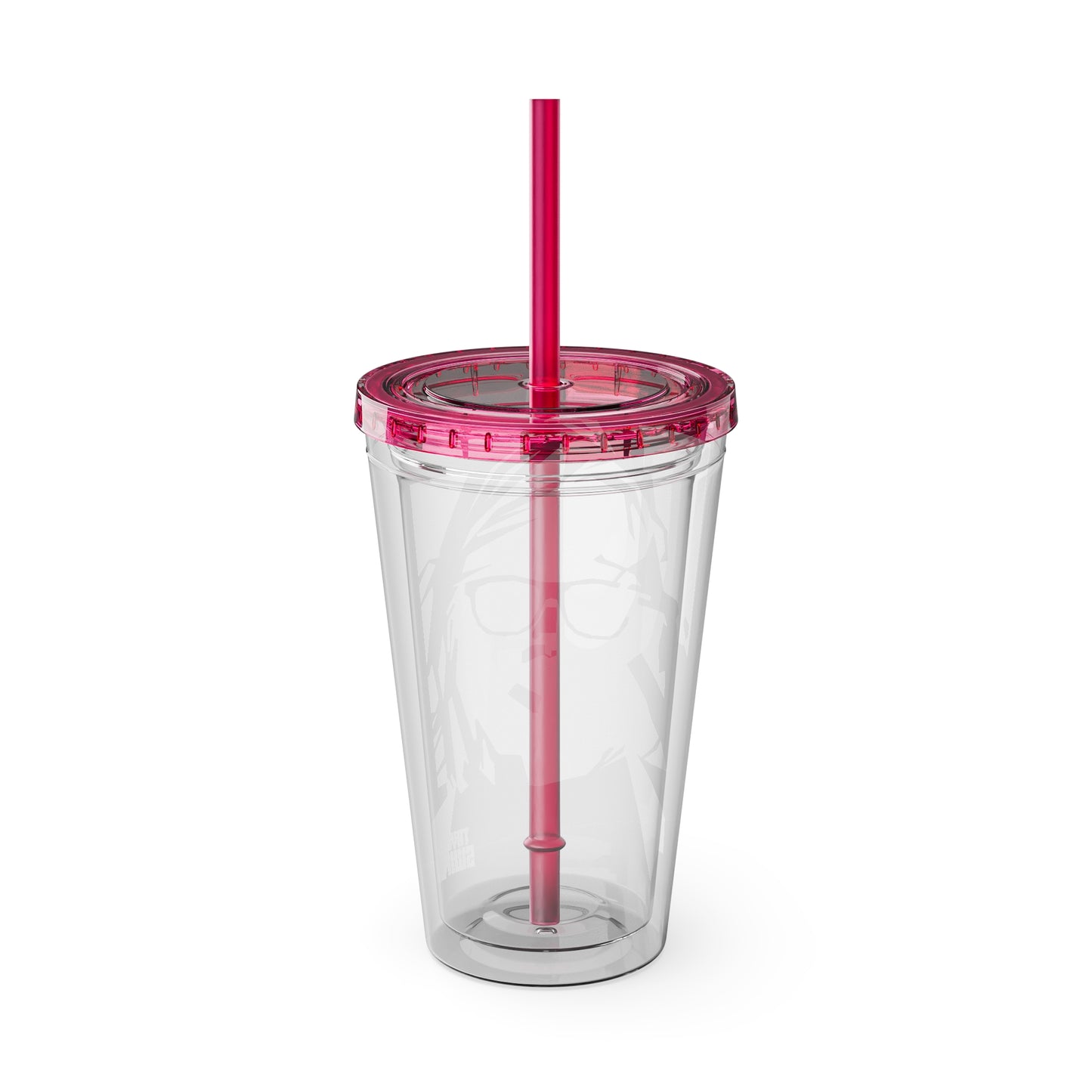 Swift Artistic Portrait Clear Tumbler