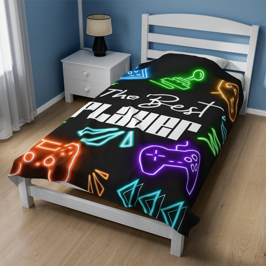 The Best Player Gamer Blanket