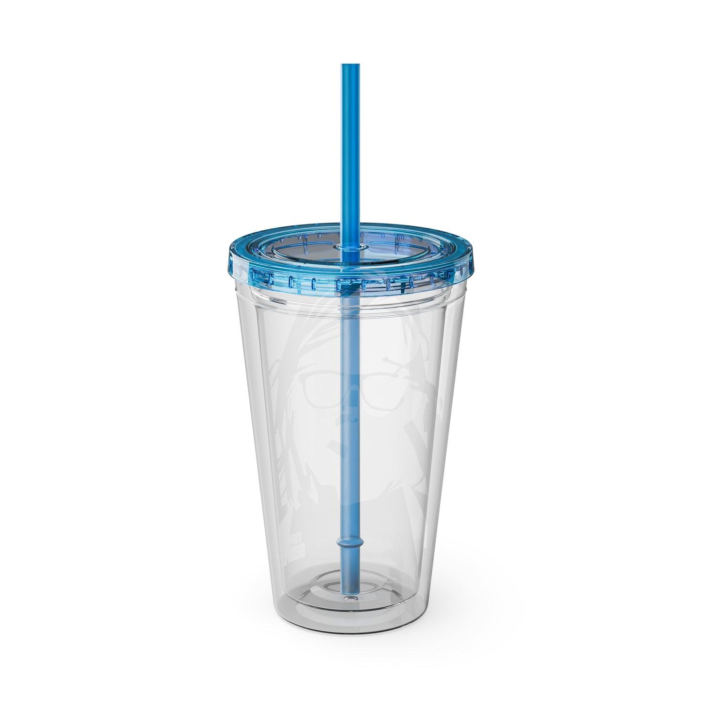 Swift Artistic Portrait Clear Tumbler