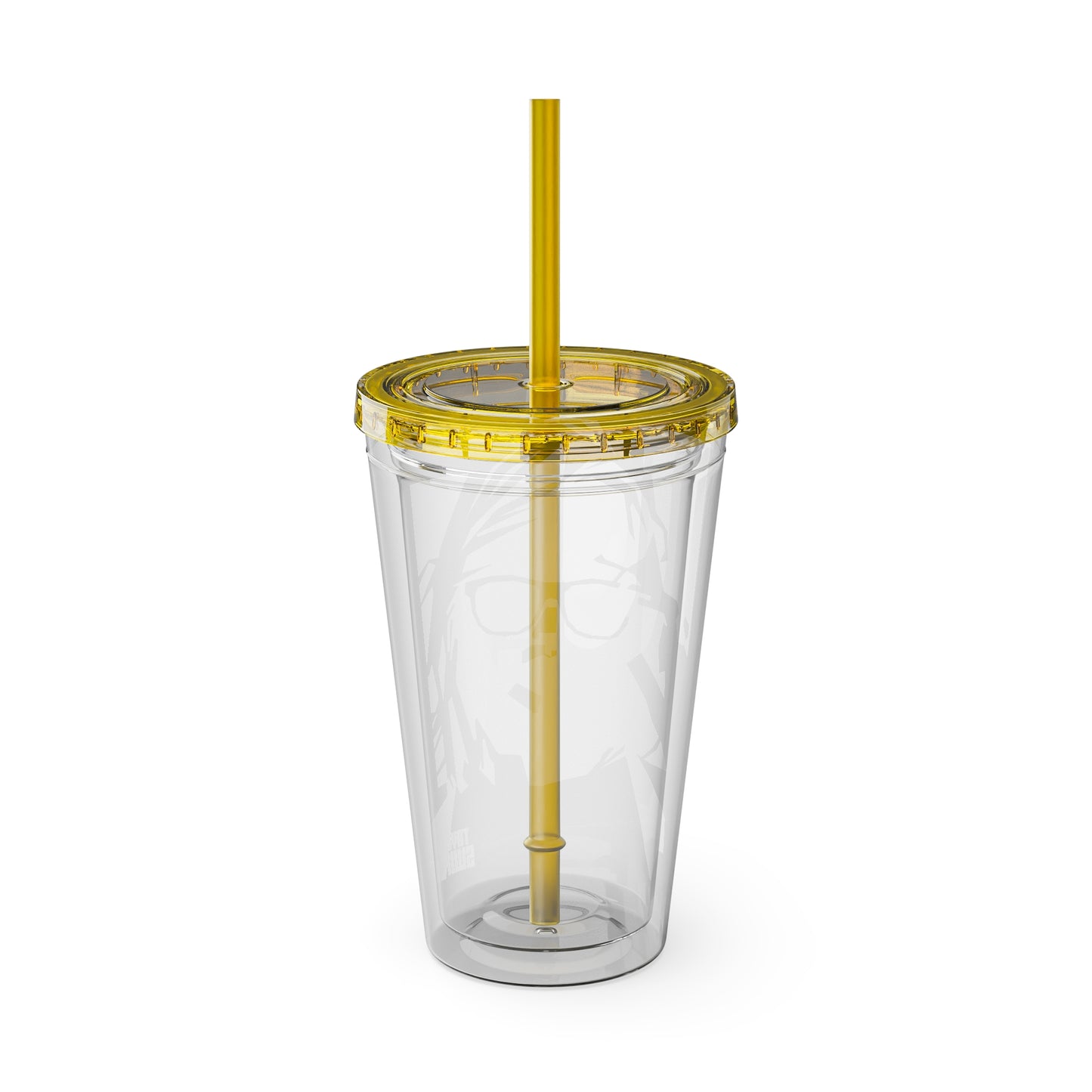 Swift Artistic Portrait Clear Tumbler