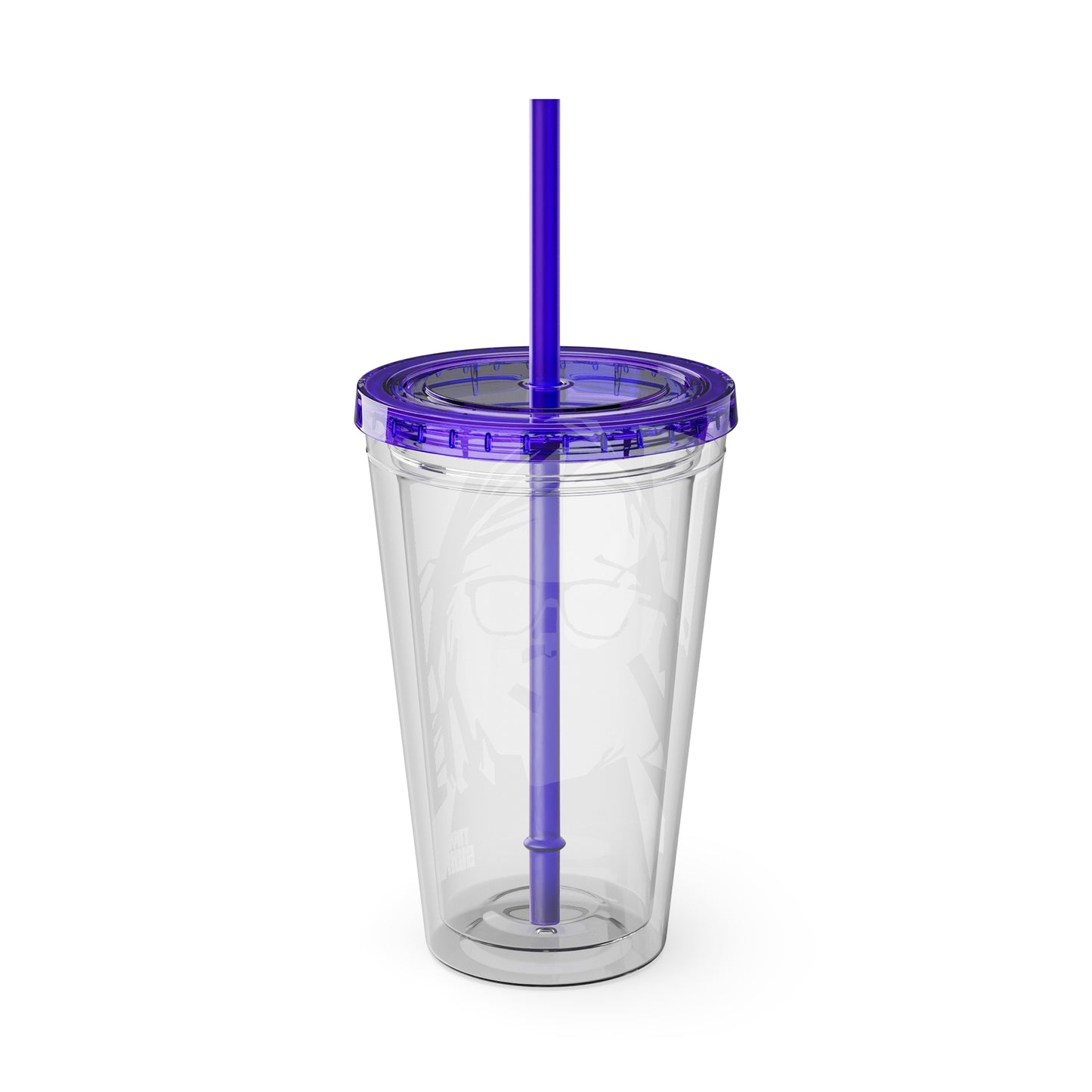 Swift Artistic Portrait Clear Tumbler