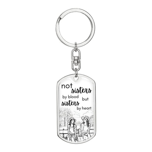 Sisters By Heart | Friend | Dog Tag