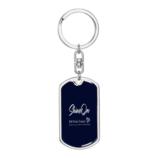 Dog Tag with Swivel BULK TEMPLATE