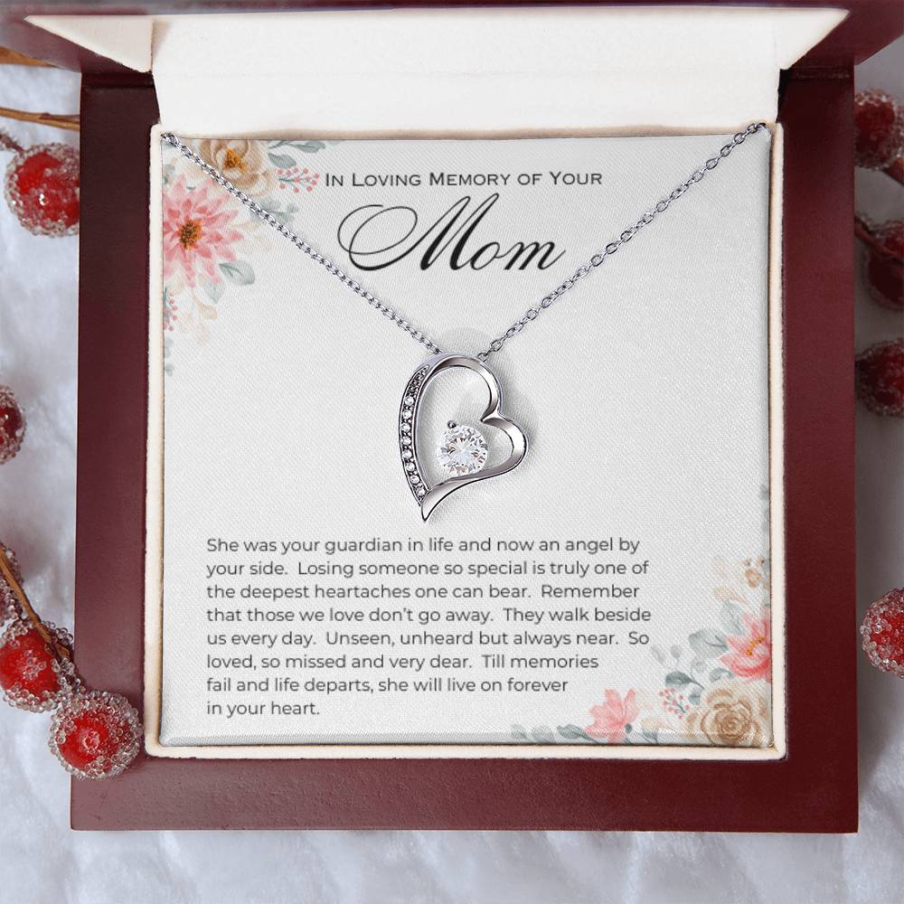 In Loving Memory of Your Mom | Forever Love Necklace