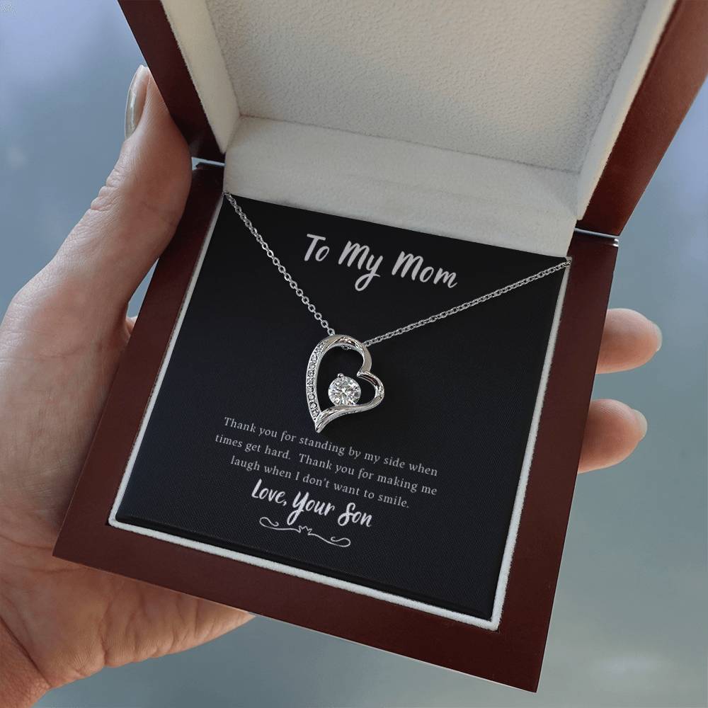 To My Mom | Love, Your Son | Forever Love Necklace