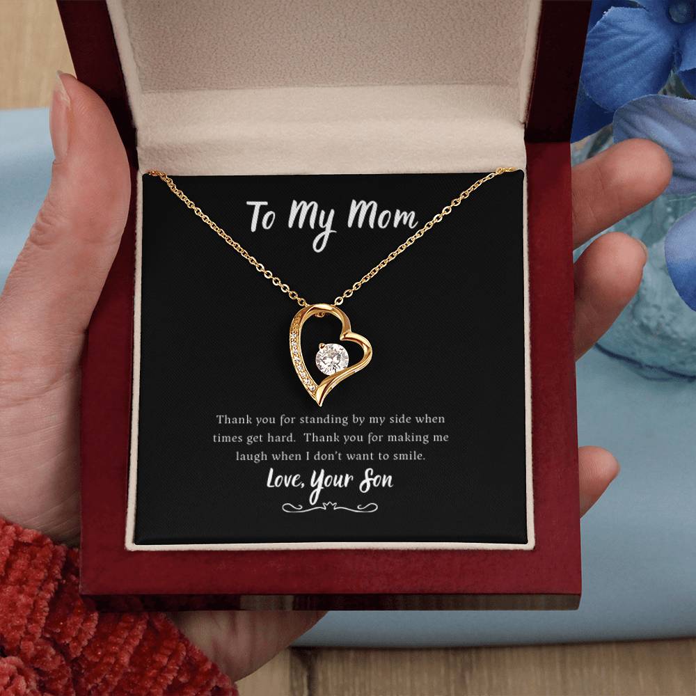 To My Mom | Love, Your Son | Forever Love Necklace