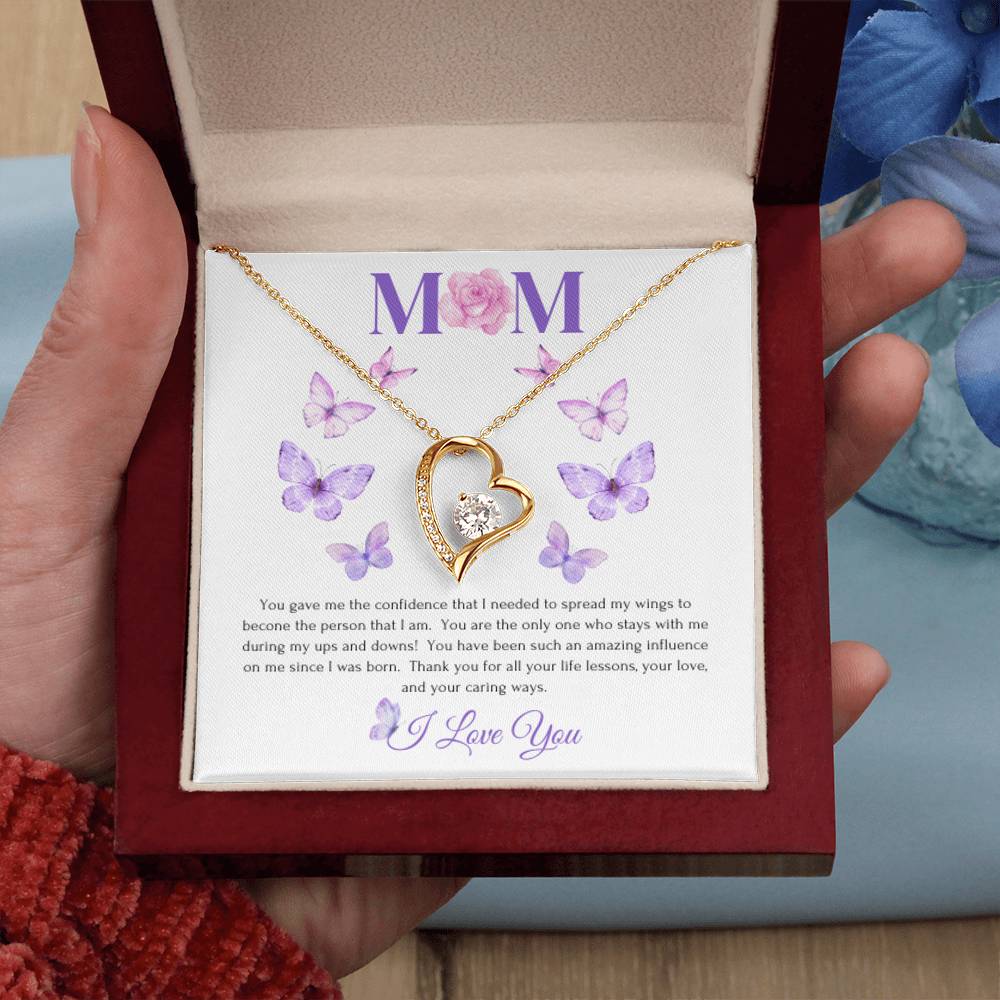 Mom, You Gave Me Confidence | Forever Love Necklace