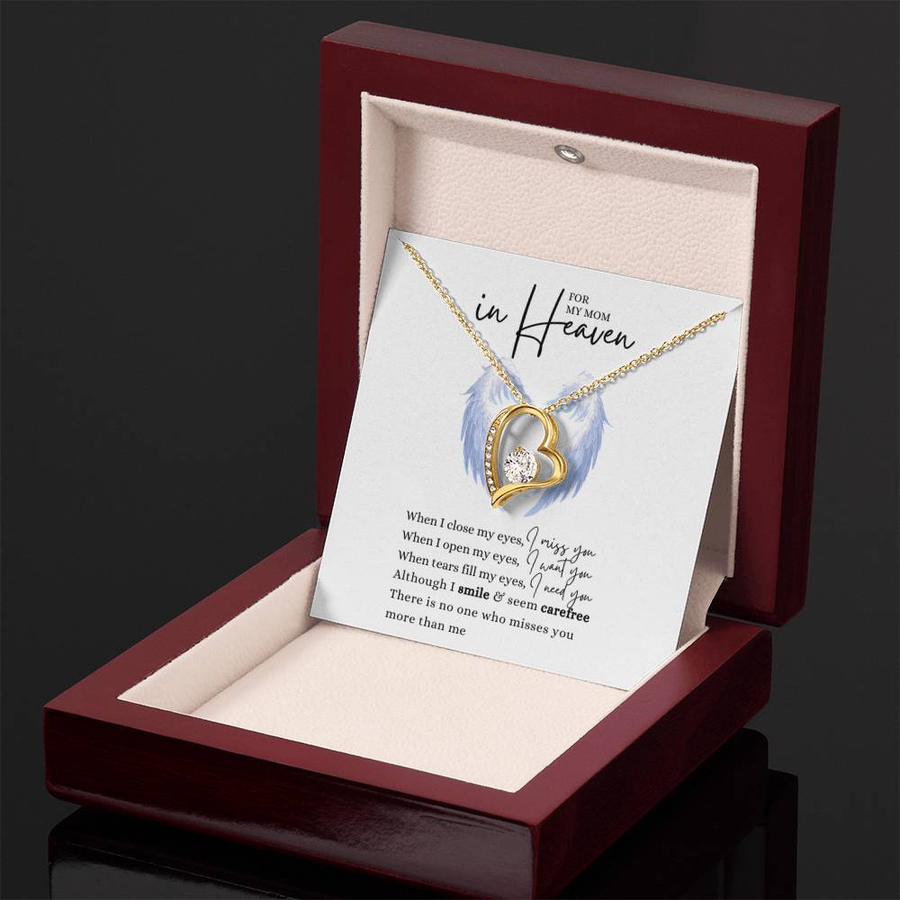 For My Mom in Heaven | Forever Love Necklace