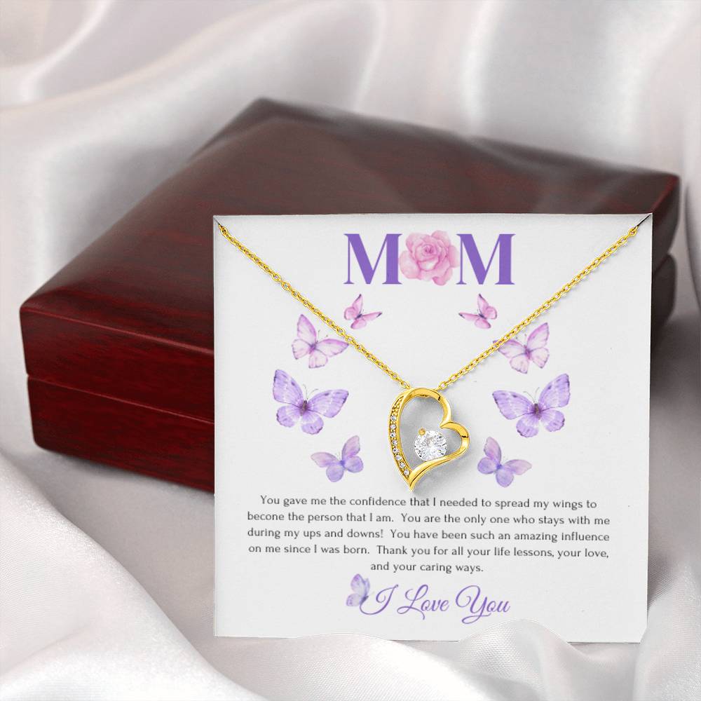 Mom, You Gave Me Confidence | Forever Love Necklace