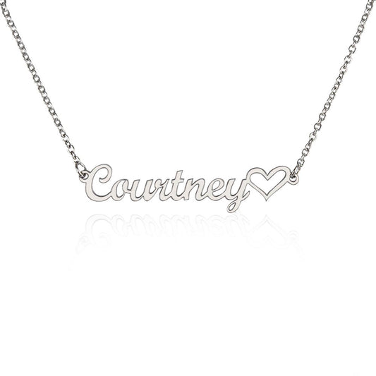 Personalized Love Charm Necklace